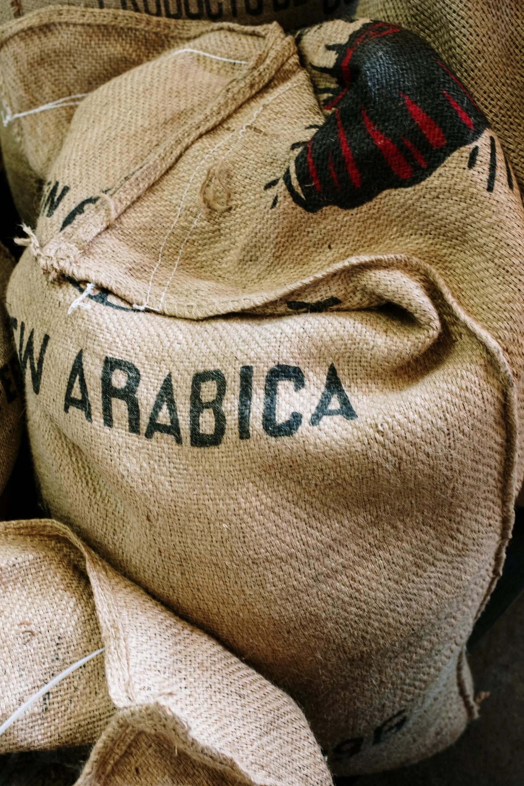 Natural jute fibre texture