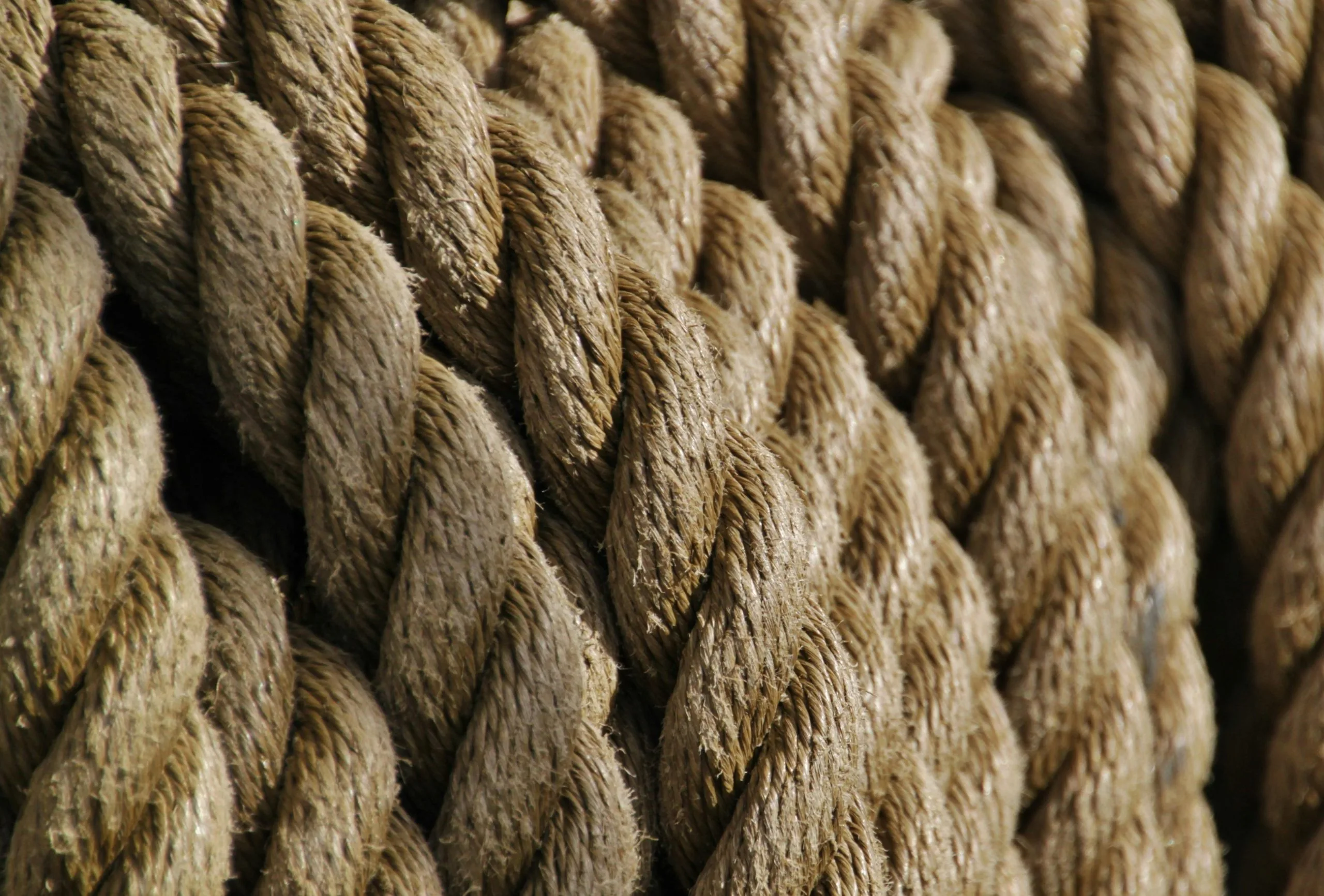 Jute rope and crafting materials
